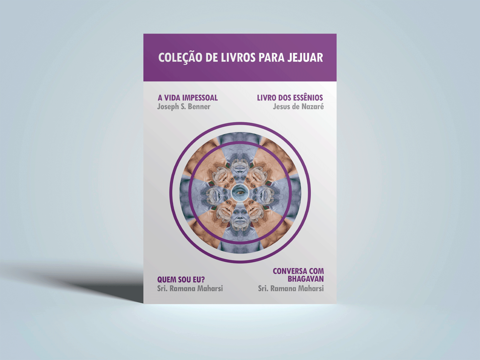 Coleção de livros para jejuar